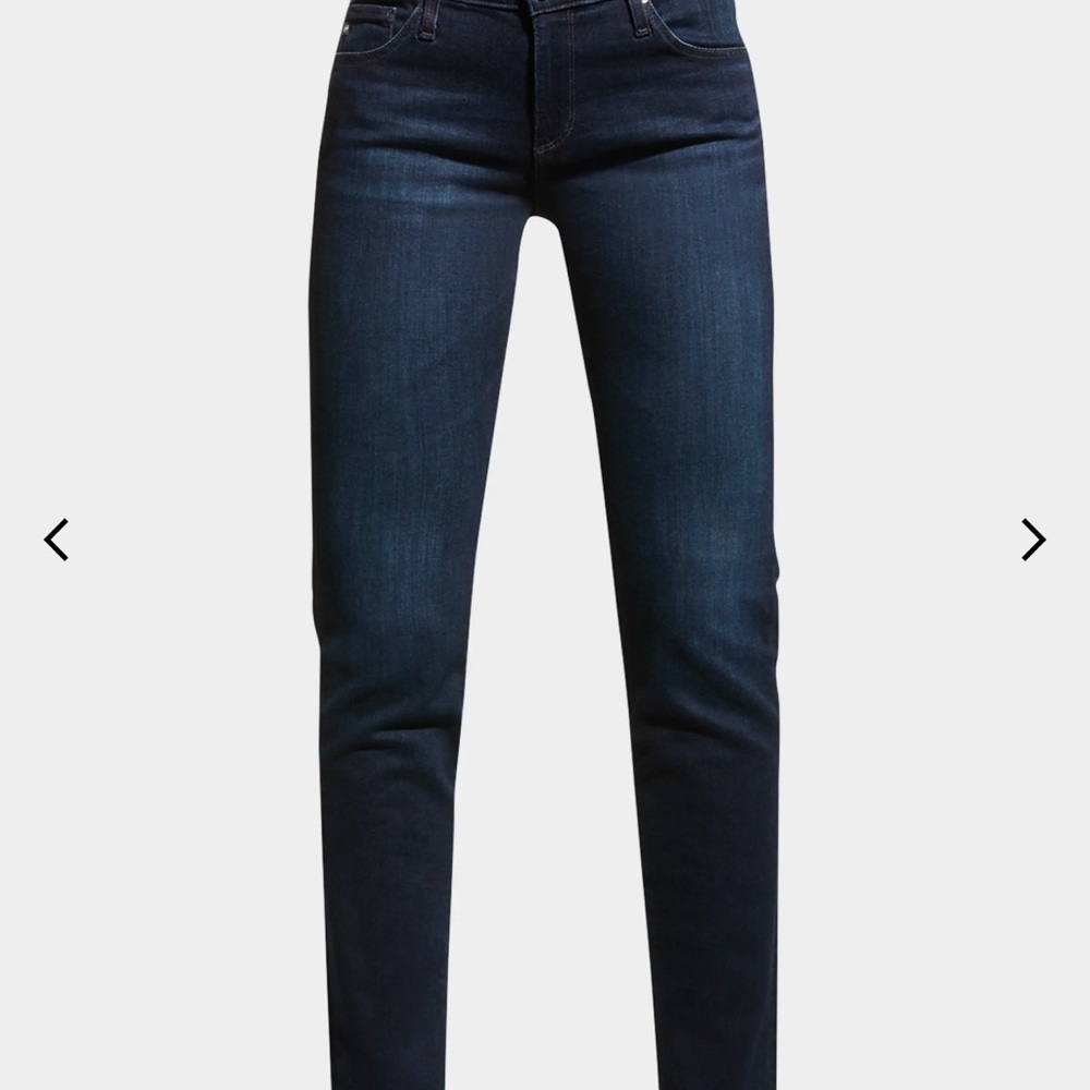 Ag Adriano Goldschmied Dark Wash Prima Ankle Jean